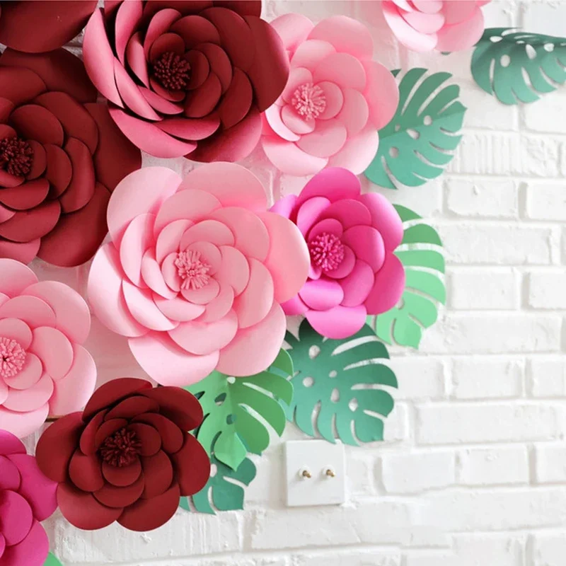 Art Craft Event - Kit completo di sfondo di fiori