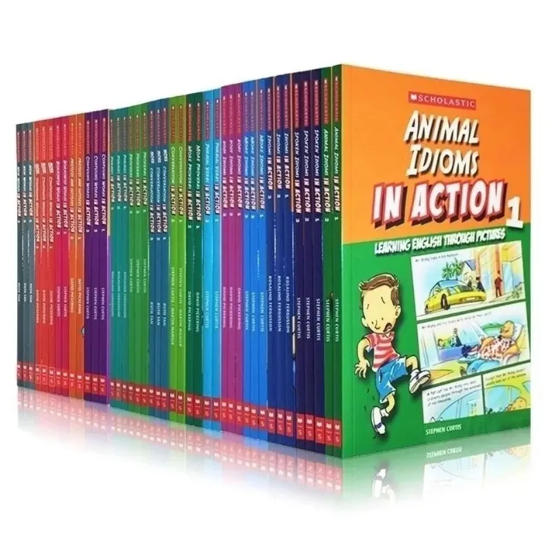 Chinese Art Craft - 45 libri Scholastic In Action Words/Idioms