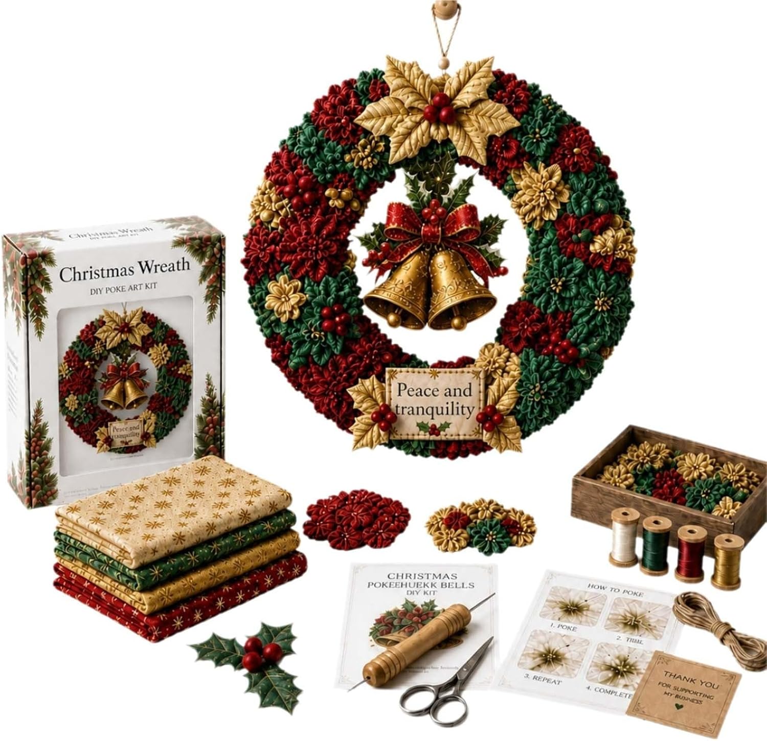 Art Craft Kit - Kit fai da te per ghirlanda