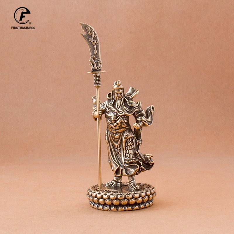 Tv Art And Craft - Statua Antica in Rame di Guan
