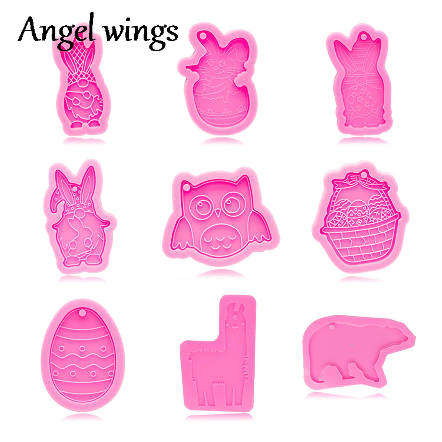 Eco Art Craft - DY0943 stampi in Silicone per coniglietto