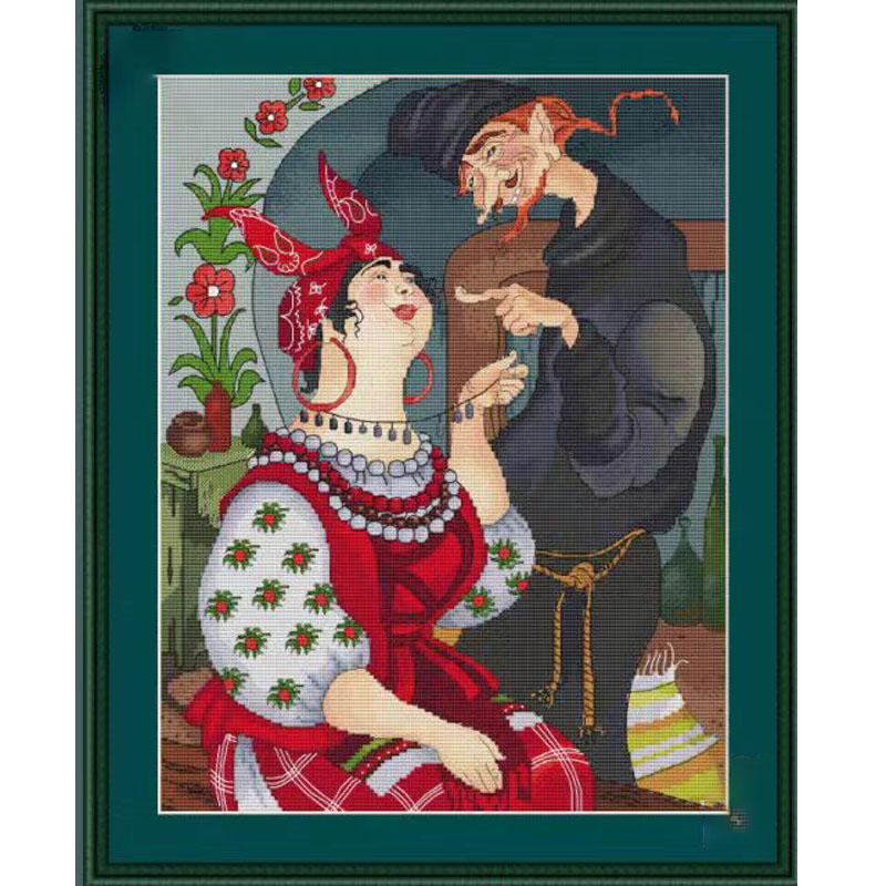 Art Craft And Cloth - Kit per Punto Croce 4339, Set