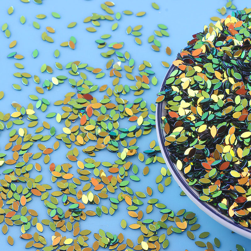 Eco Art Craft - 10g/20g/50 g/lotto 4mm Marquise paillettes PVC