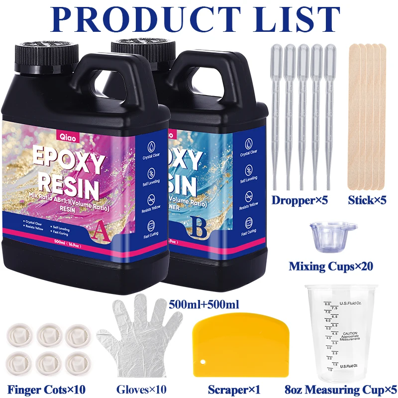 Art Craft Furniture - Kit Resina Epossidica Lucida a Polimerizzazione