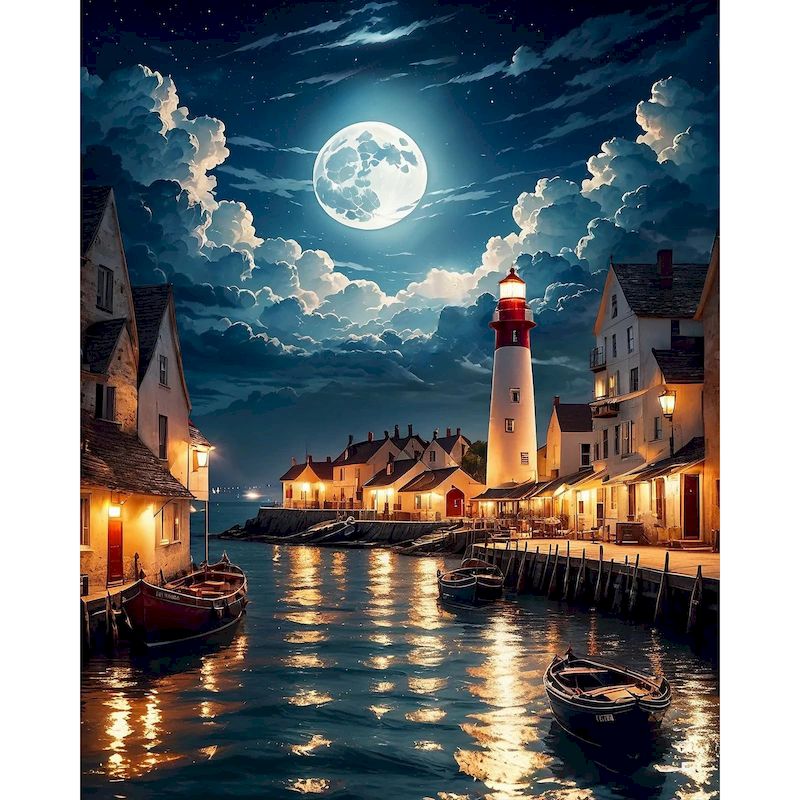 Art Craft Night - CHENISTORY Pittura con Numeri 