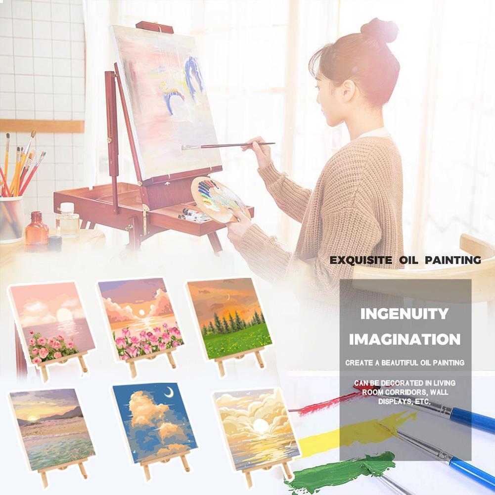 Art Craft And Cloth - Kit Pittura con Numeri Fai da