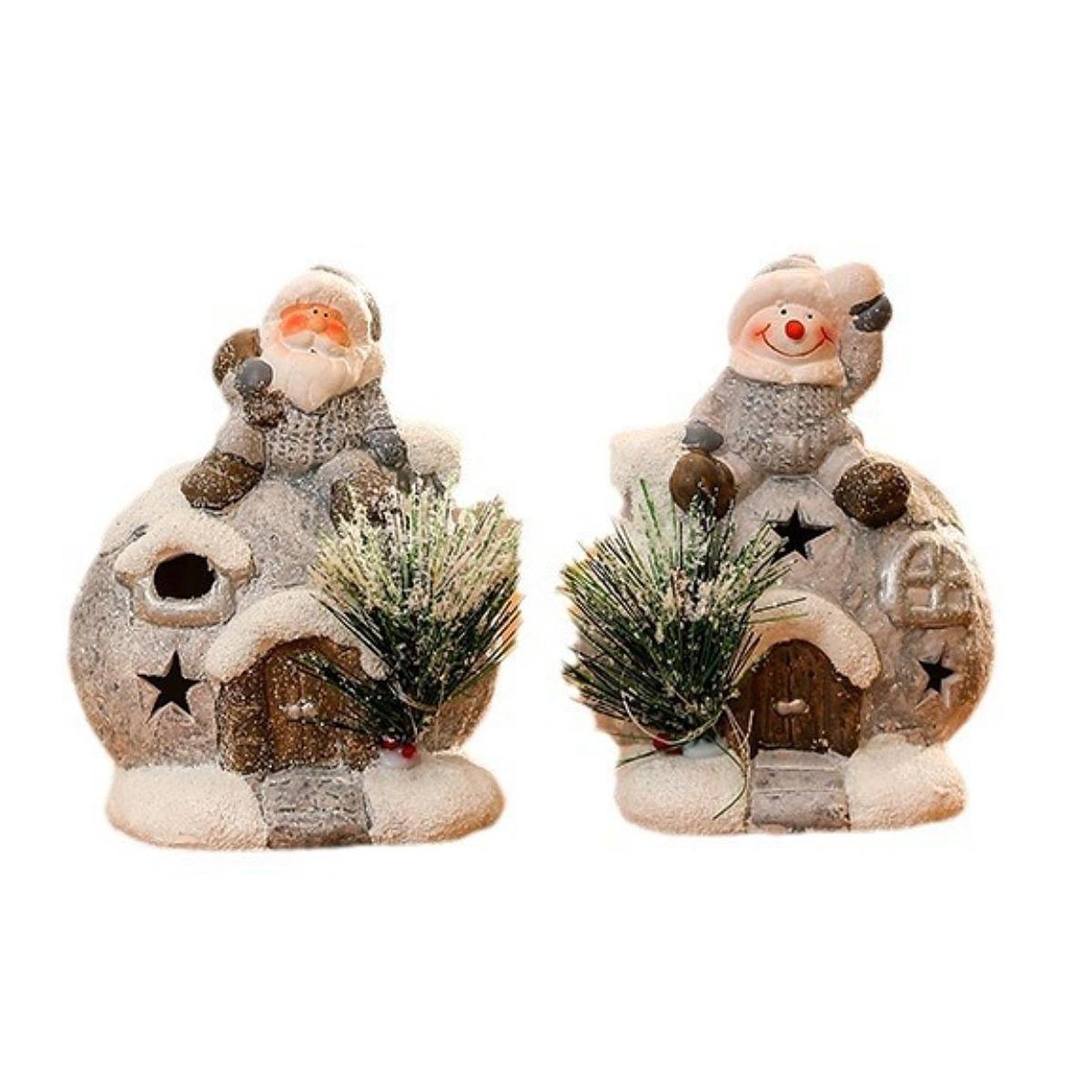 Art Craft Night - Statuetta Natalizia da Collezione, Decorazione Artistica