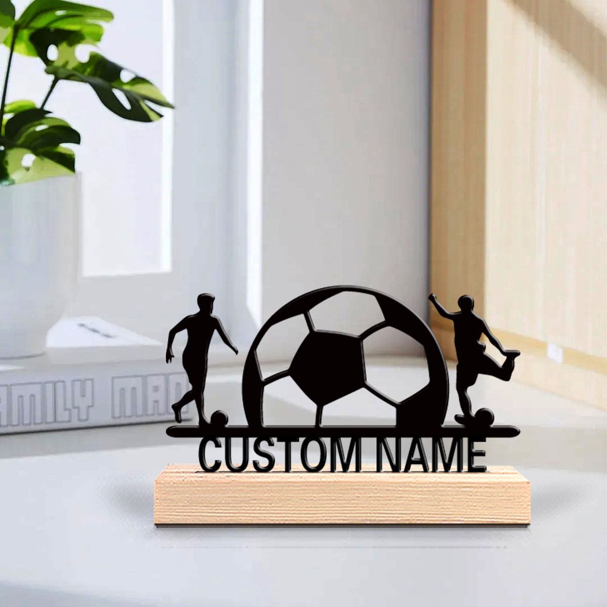 Art Craft Names - 1 pz Statuetta in Latta Moderna