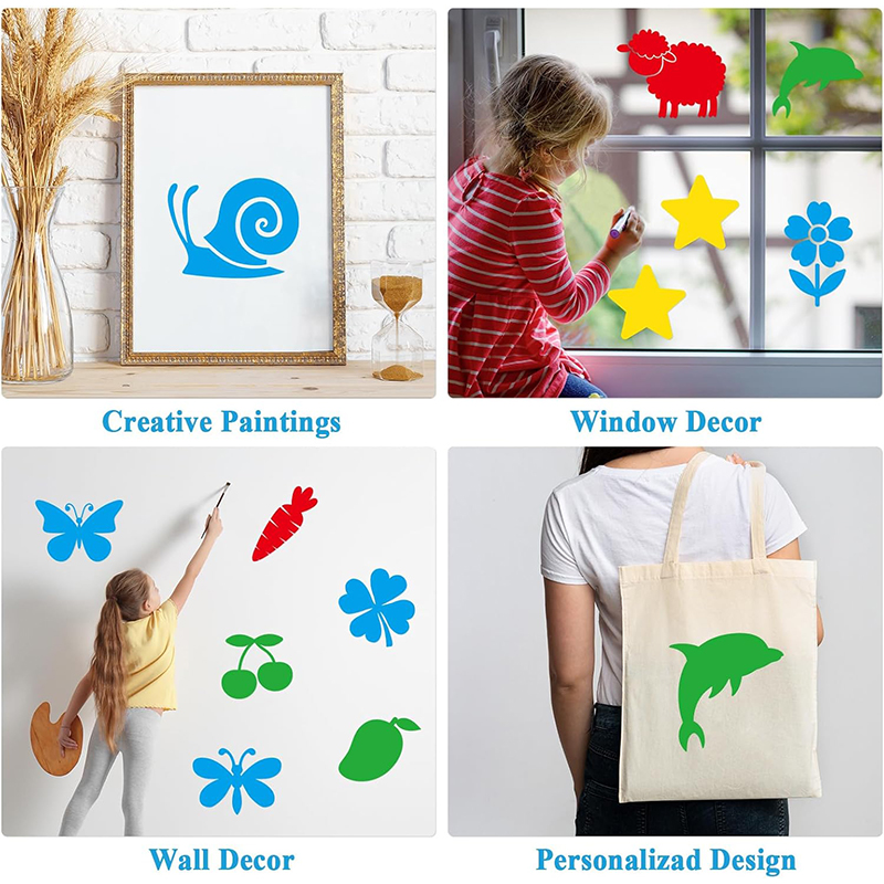 10/20 Pezzi Stencil per Disegn - Art Craft Materials recensione e prezzo