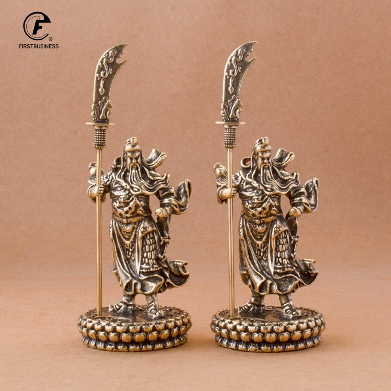 Statua Antica in Rame di Guan  - Tv Art And Craft recensione e prezzo