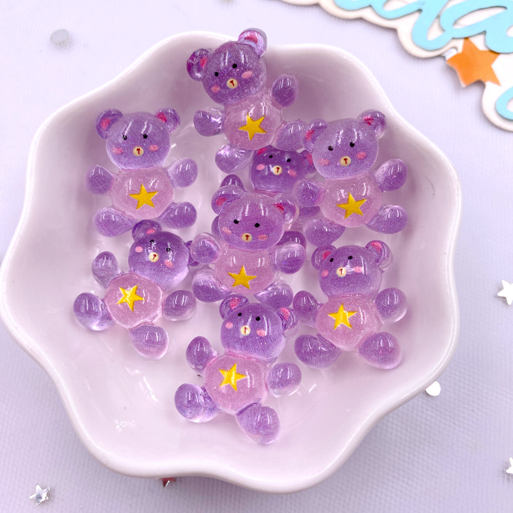 20 pezzi in resina glitter Kaw - Tv Art And Craft recensione e prezzo