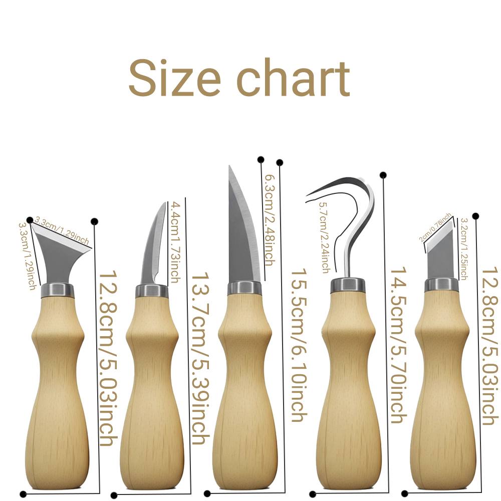 Set di 5 utensili per intaglio - Art Craft Tools recensione e prezzo