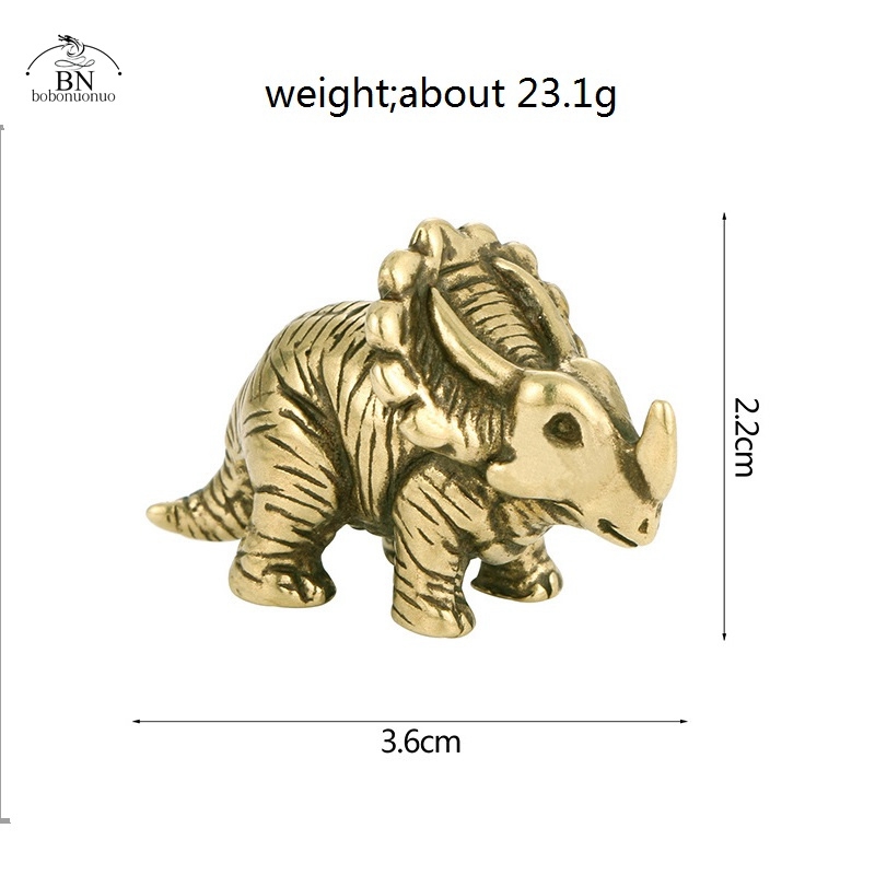 Dinosauro con corna in ottone  - Dinosaur And Craft recensione e prezzo