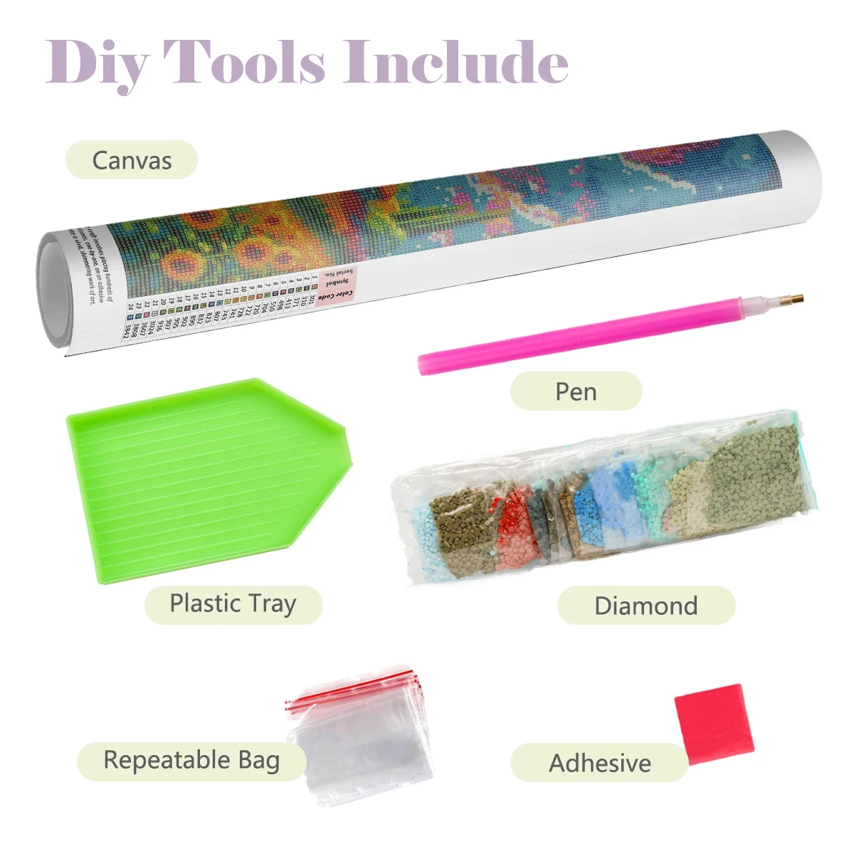 Kit Pittura Diamante 5D Fai-da - Art Craft Night recensione e prezzo