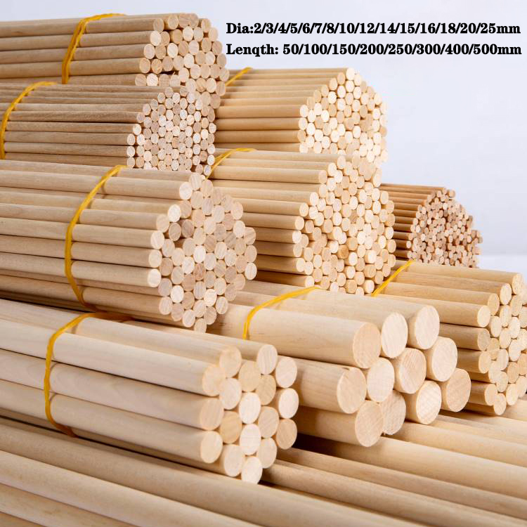 Bastoncini di legno rotondi 2- - Art Craft Event recensione e prezzo