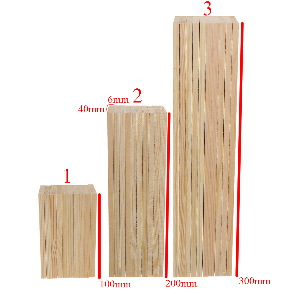 10 pezzi In Bianco Legno di Pi - Art Craft Board recensione e prezzo