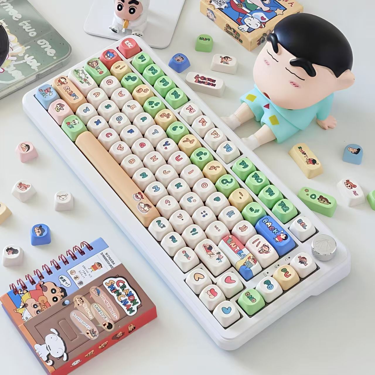 Keycap MOA di Crayon Shin-chan - Art Craft Materials recensione e prezzo