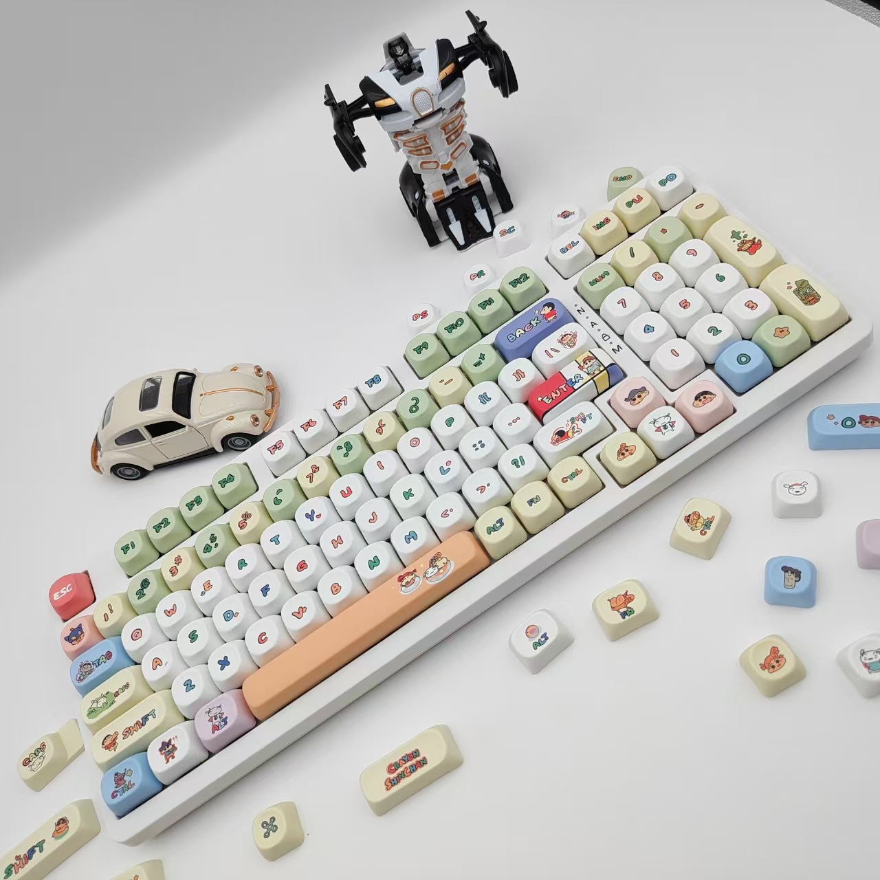 Keycap MOA di Crayon Shin-chan - Art Craft Materials recensione e prezzo