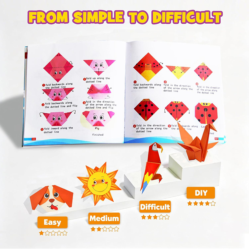Kit di Carta per Origami con L - Art Craft Shop recensione e prezzo