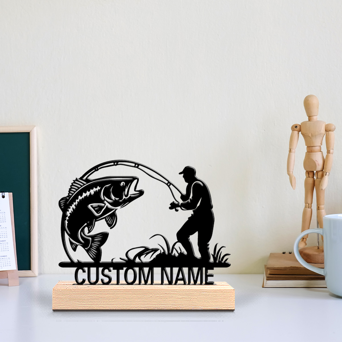 1 pezzo di statua in metallo a - Art Craft Names recensione e prezzo