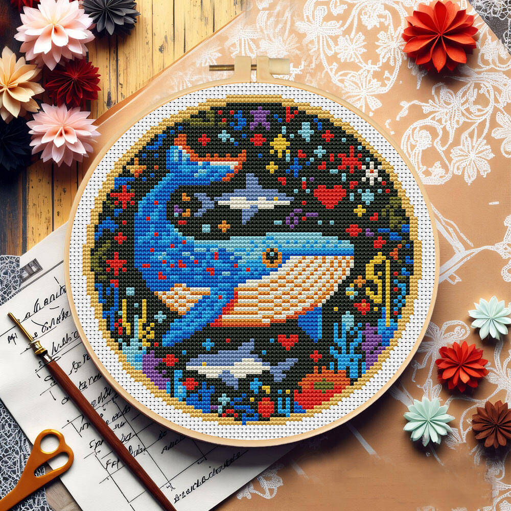 Fai da te punto croce balena r - Art Craft And Cloth recensione e prezzo