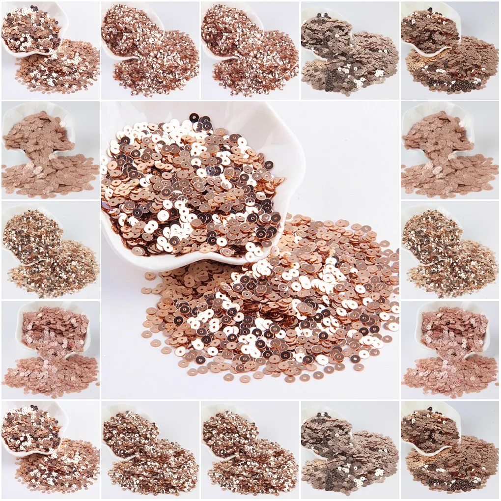 Champagne Paillettes 3mm -10mm - Eco Art Craft recensione e prezzo