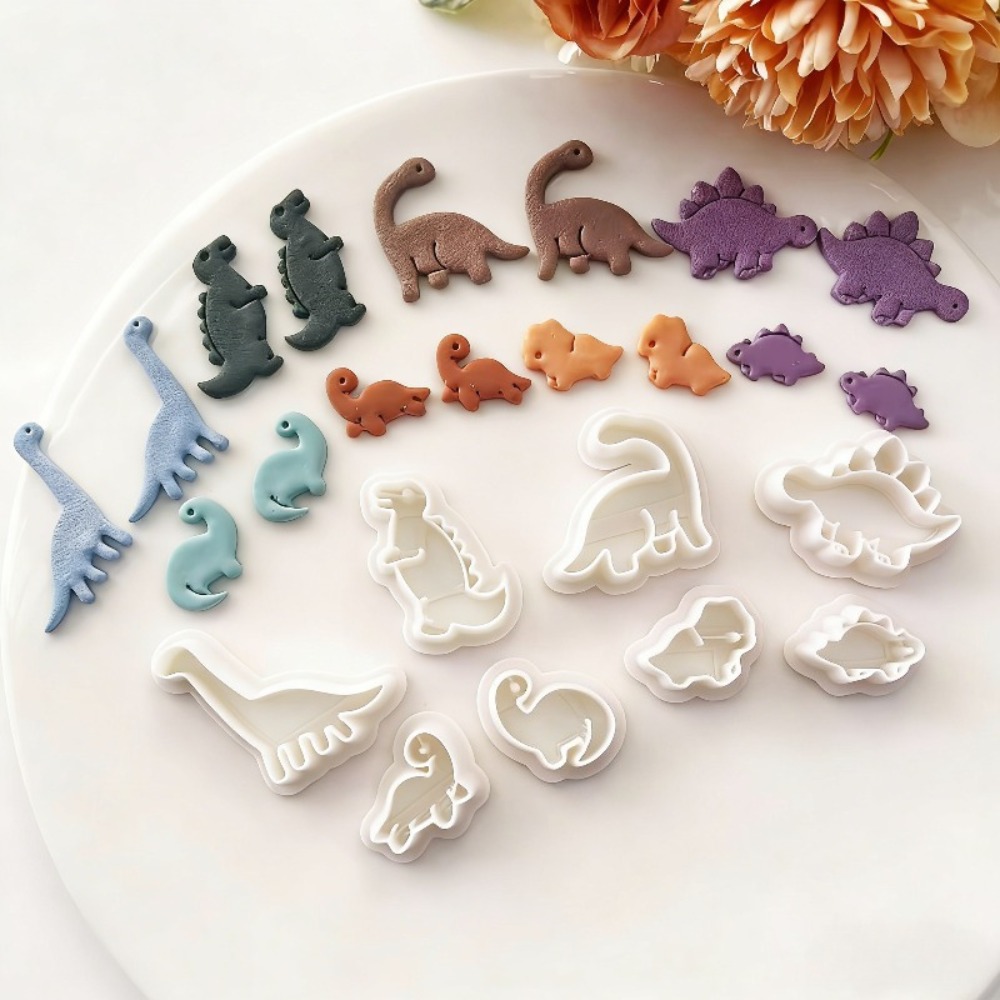 Set di 8 Formine per Argilla a - Dinosaur And Craft recensione e prezzo