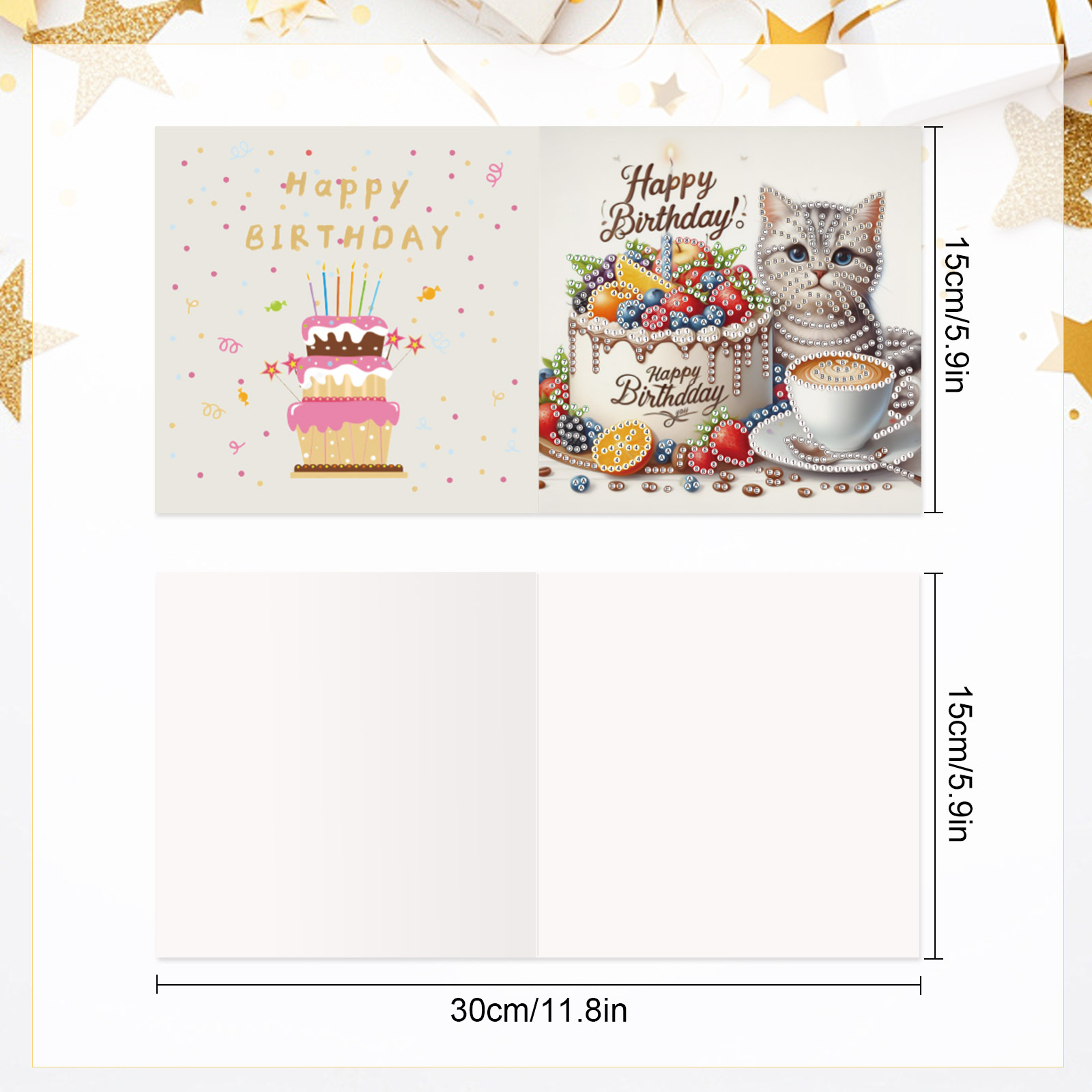 Kit di biglietti d'auguri per  - Art Craft Cat recensione e prezzo