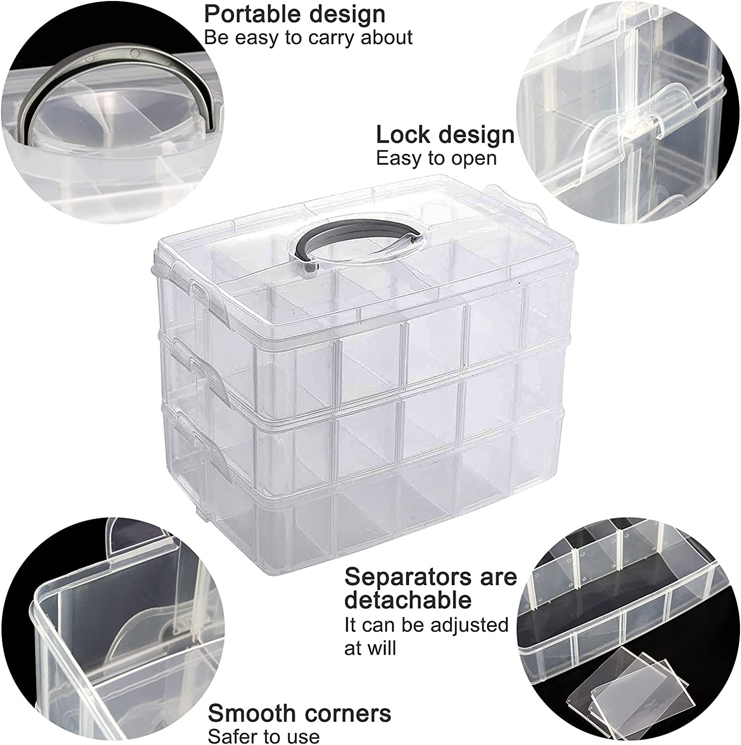 Contenitore di Stoccaggio a 3  - Eco Art Craft recensione e prezzo