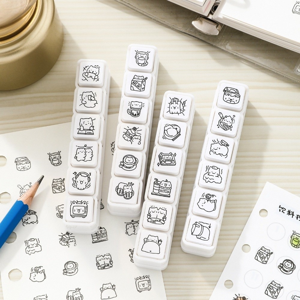 Set di 6 Timbri con Design di  - Art Craft Board recensione e prezzo