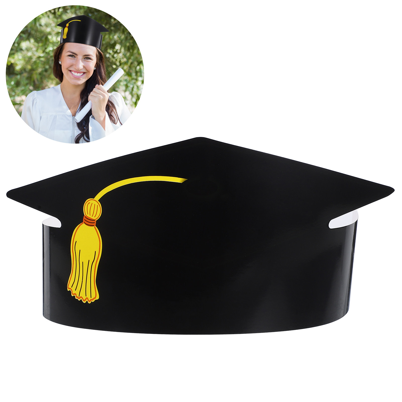 12 Pezzi di Cappelli di Laurea - Eco Art Craft recensione e prezzo